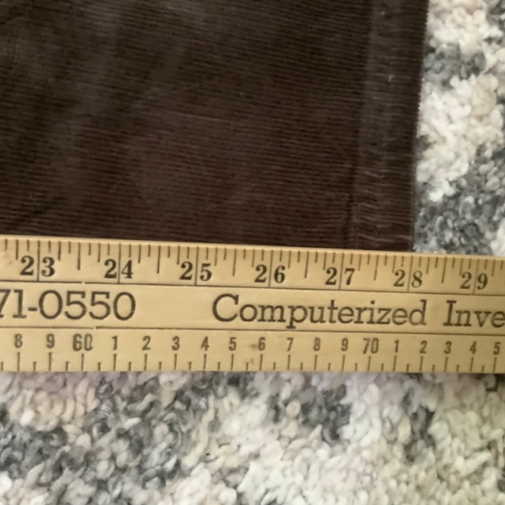 Ladies overalls NWT brown Corduroy, silver color hardware, petite and plus sizes - Picture 3 of 12